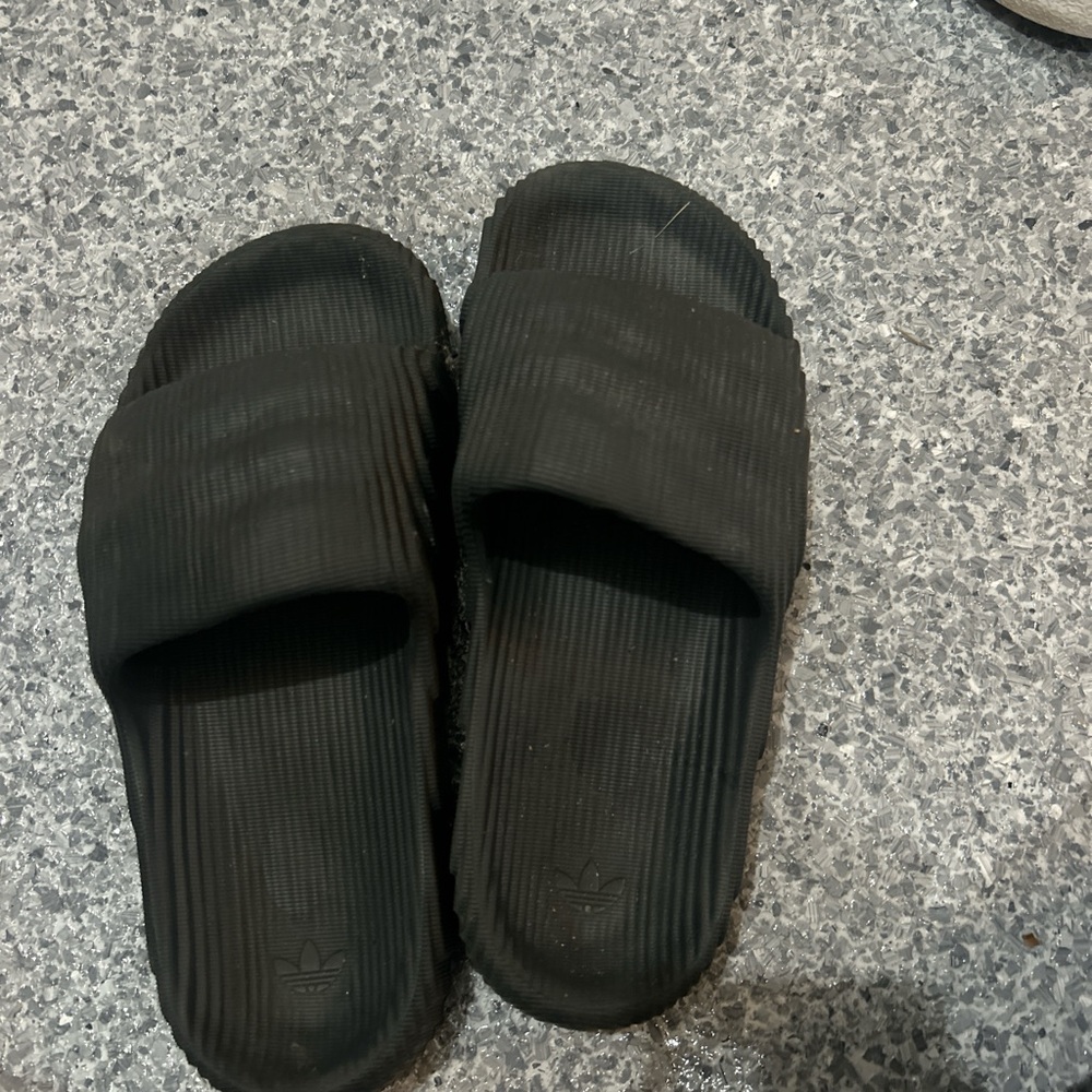Adidas Adilette 22 Black Slide Sandals